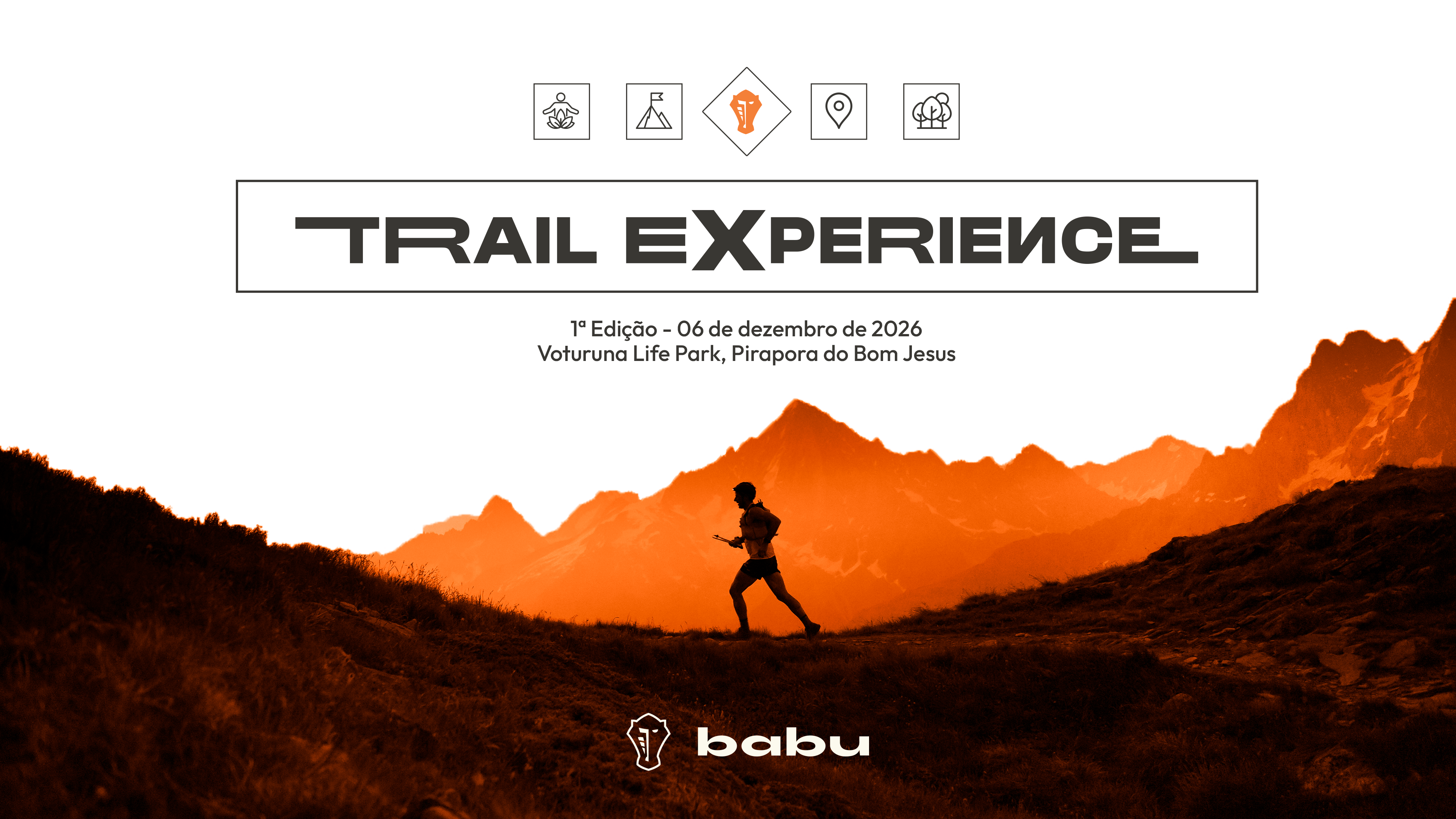 Babu Trail Experience — 1ª Edição, 6 de dezembro de 2026, Voturuna, Pirapora do Bom Jesus